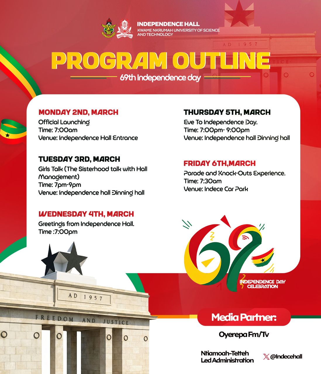 Hall celebration image